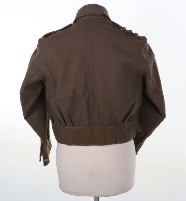 WW2 Royal Army Medical Corps Southern Command Officers War Aid Battle Dress Blouse - 11