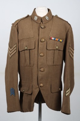 Inter War Period Scottish Other Ranks Tunic and Glengarry, Highland Light Infantry. - 4