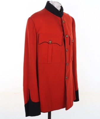 16th Lancers Officers Scarlet Frock Tunic. - 4