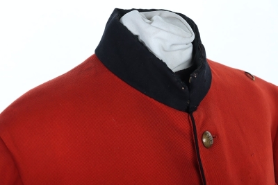16th Lancers Officers Scarlet Frock Tunic. - 6