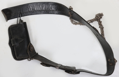 Indian Police Officer's Tunic, Pouch Belt & Trousers. - 6