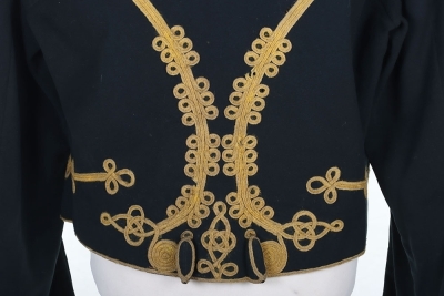 Sherwood Rangers Hussars Yeomanry Full Dress Tunic. - 7