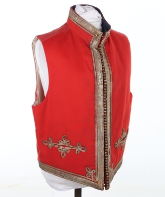 Indian Medical Services Officers Mess Dress Jacket & Scarlet Vest. - 8
