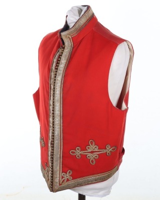 Indian Medical Services Officers Mess Dress Jacket & Scarlet Vest. - 9