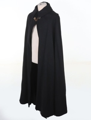 Black Cloth Cloak. - 5