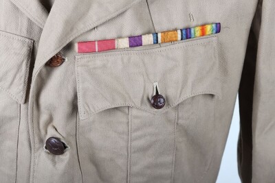 Pre War Staff Officers Khaki Drill Service Dress Tunic, Brigadier - 6