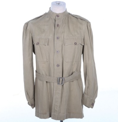 British Officers Collarless Khaki Drill Tunic