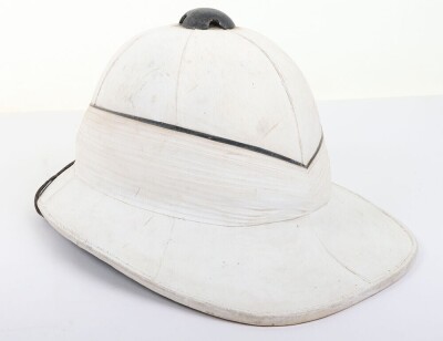 Royal Navy Officers Foreign Service Wolseley Helmet - 3