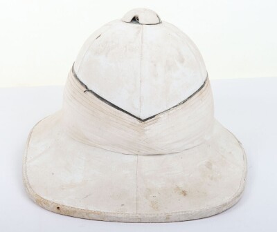 Royal Navy Officers Foreign Service Wolseley Helmet - 3