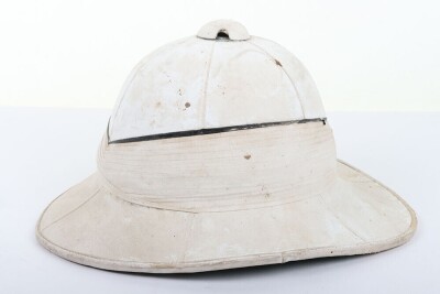 Royal Navy Officers Foreign Service Wolseley Helmet - 4