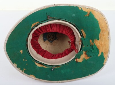 Royal Navy Officers Foreign Service Wolseley Helmet - 6
