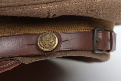 WW2 US Army / Air Force Officers Peaked Cap. - 7
