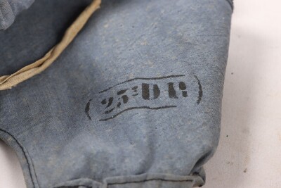 French Mounted Gendarmerie Helmet and Dragoon Helmet Trench Cover, - 9