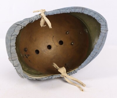 French Mounted Gendarmerie Helmet and Dragoon Helmet Trench Cover, - 10