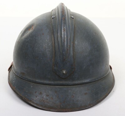 WW1 French Medical Section Adrian Steel Helmet - 4