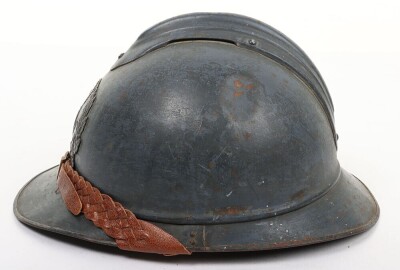 WW1 French Medical Section Adrian Steel Helmet - 5