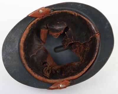 WW1 French Medical Section Adrian Steel Helmet - 6