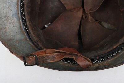 WW1 French M-15 Infantry Adrian Steel Helmet - 11