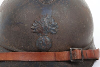 WW1 French Adrian M15 Steel Infantry Helmet - 2