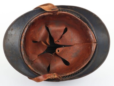 WW1 French Adrian M15 Steel Infantry Helmet - 5