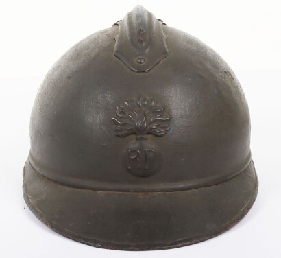 WW1 French Adrian M15 Steel Combat Helmet
