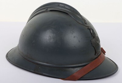 WW1 French Adrian M15 Steel Helmet, Engineers. - 3