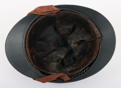 WW1 French Adrian M15 Steel Helmet, Engineers. - 5
