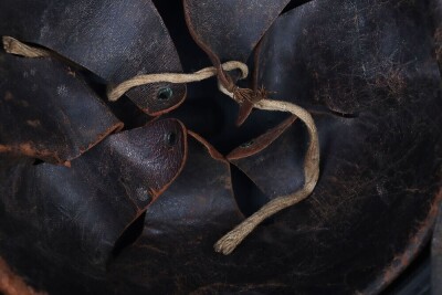 WW1 French Infantry M-15 Adrian Pattern Steel Helmet - 7
