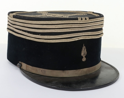 French Armoured Section Officers Kepi