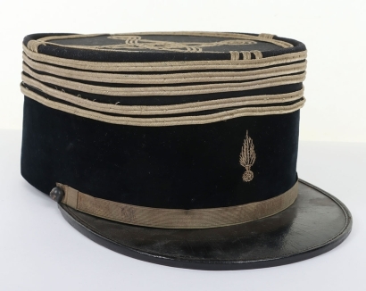 French Armoured Section Officers Kepi
