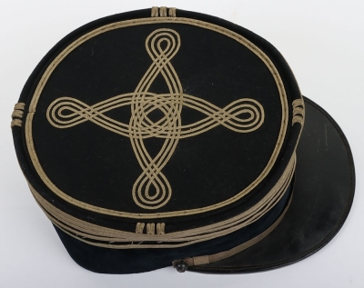 French Armoured Section Officers Kepi - 8