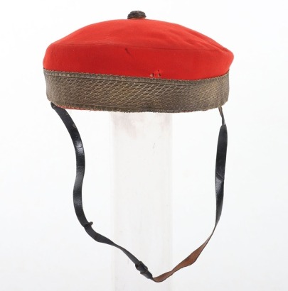 French Cavalry Pill Box Cap