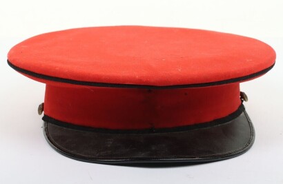 Early 20th Century 12th Lancers Other Ranks Peaked Dress Cap.