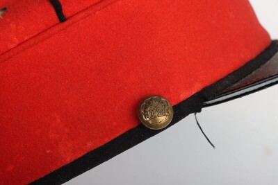 Early 20th Century 12th Lancers Other Ranks Peaked Dress Cap. - 6