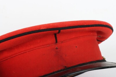Early 20th Century 12th Lancers Other Ranks Peaked Dress Cap. - 9