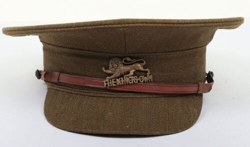 WW1 British Officers Peaked Cap.
