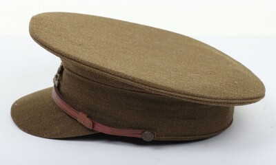 WW1 British Officers Peaked Cap. - 6