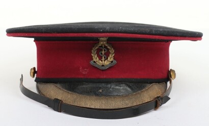 Early 20th Century Royal Army Medical Corps Officers Peaked Cap