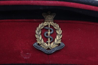Early 20th Century Royal Army Medical Corps Officers Peaked Cap - 2