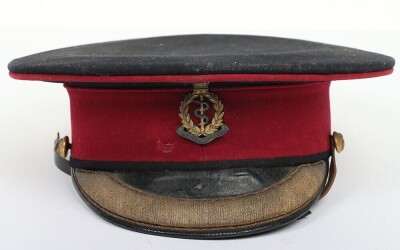 Early 20th Century Royal Army Medical Corps Officers Peaked Cap - 3