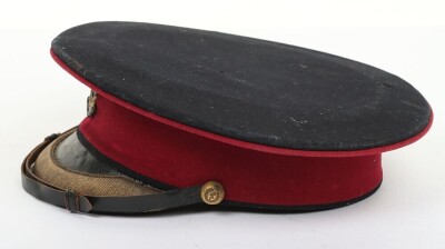 Early 20th Century Royal Army Medical Corps Officers Peaked Cap - 7