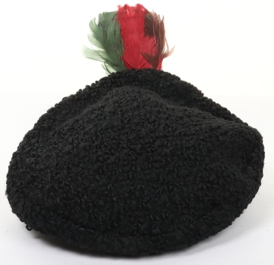 Royal Tank Regiment Officers Astrakhan Cap. - 3