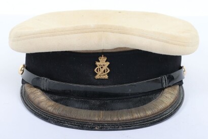 13th/18th Hussars Officers Dress Peaked Cap.