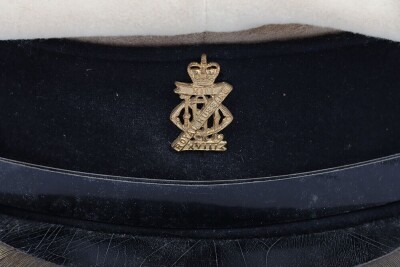 13th/18th Hussars Officers Dress Peaked Cap. - 2
