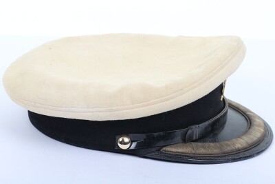 13th/18th Hussars Officers Dress Peaked Cap. - 3