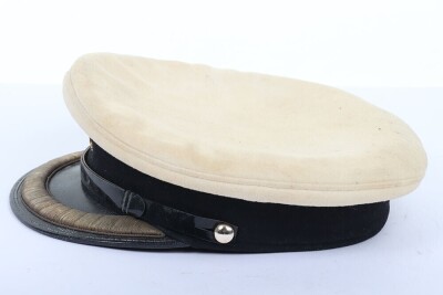 13th/18th Hussars Officers Dress Peaked Cap. - 5