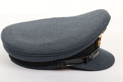 RAF Officers EIIR Peaked Cap, Hong Kong Tailor. - 3