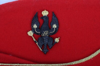Modern British Army Kings Royal Hussars Officers Field Service Cap - 2