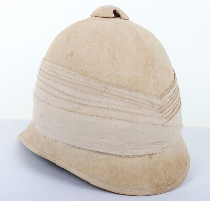 Rare Victorian Other Ranks Foreign Service Helmet