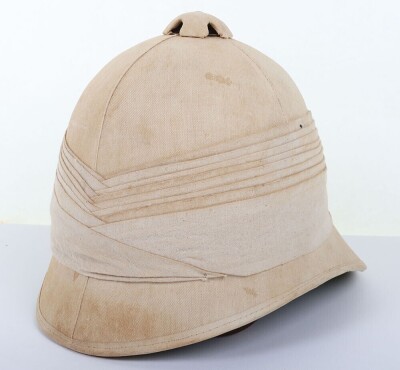 Rare Victorian Other Ranks Foreign Service Helmet - 3